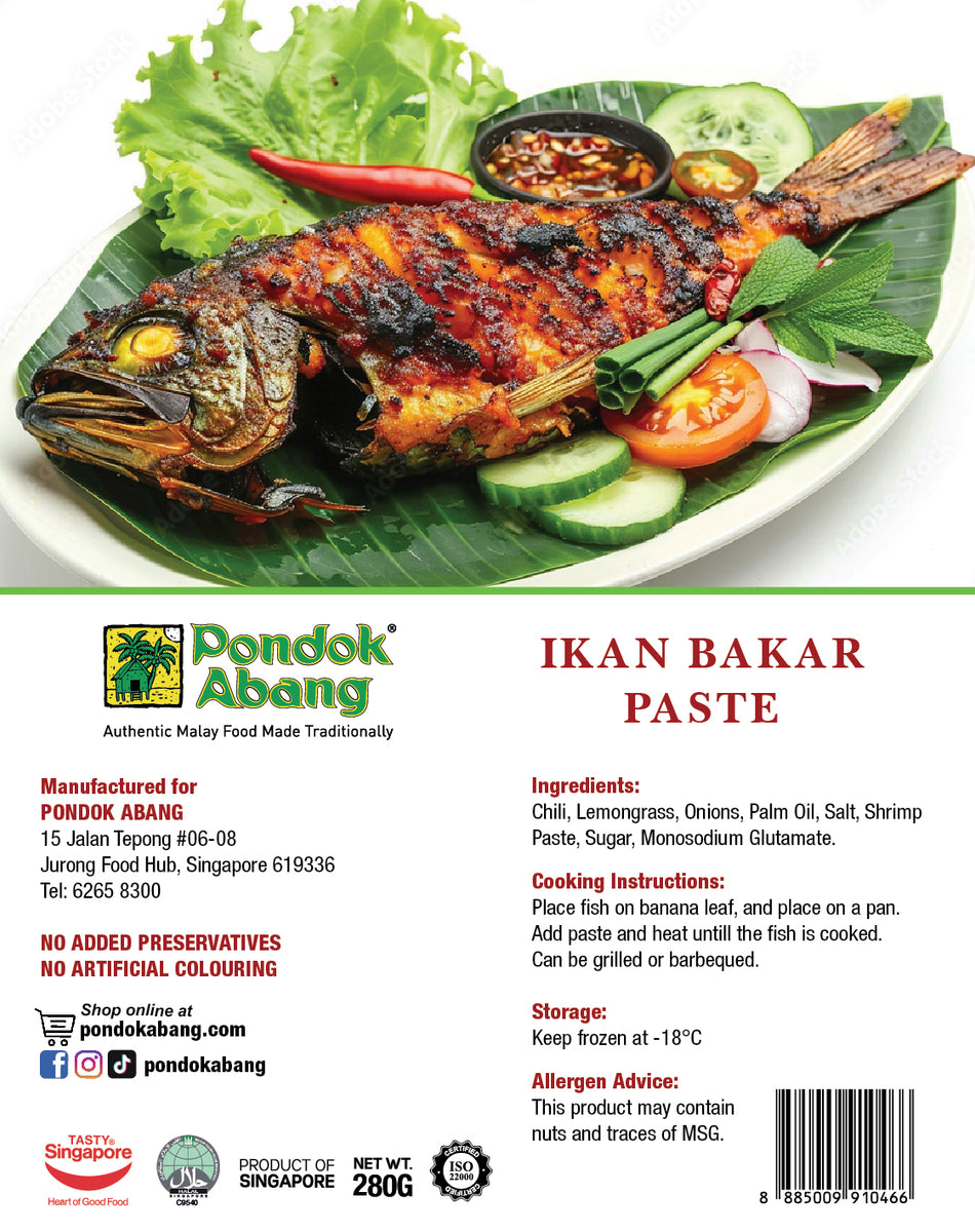 Ikan Bakar (BBQ Fish) Paste 280g